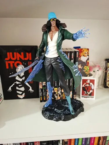 Figure Kuzan Almirante Aokiji Hie Hie No Mi One Piece 33cm