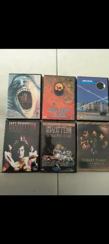 Dvds / rock / reggae e outros 