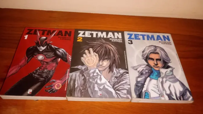 Desapego de Mudança: Mangá ZETMAN vol. 1, 2 e 3