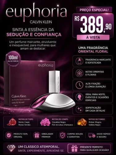 Perfume Euphoria Calvin Klein