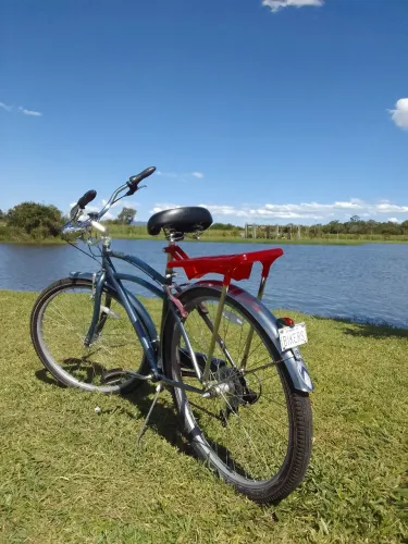 Schwinn Costin Blue Art Deco aro 29 - Cruiser americana rara, ÚNICA <br>Uma Schwinn Costin co