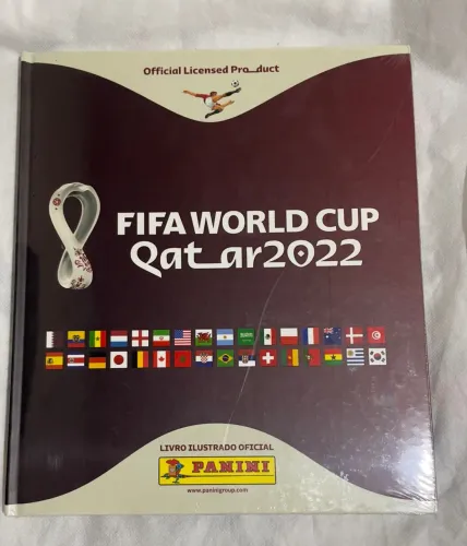 Album Copa Catar 2022 Lacrado Capa Dura