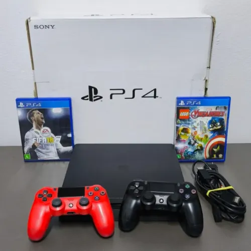 PS4 SLIM 1TB - excelente