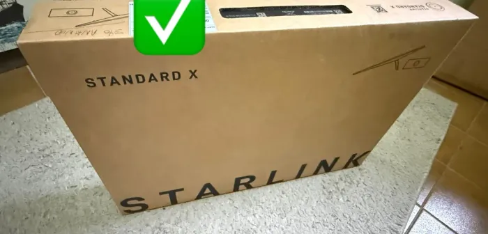 STARLINK G4 STANDARD X NA CAIXA