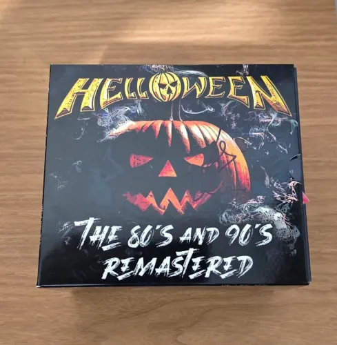 Helloween Box The 80's And 90's Remastered 8 Cds Autografado por Kai Hansen