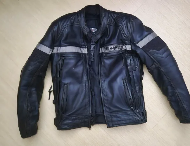 Jaqueta couro legítimo original Harley Davidson