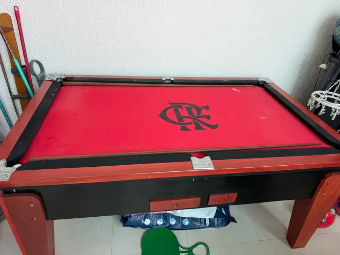 Mesa de sinuca do Flamengo