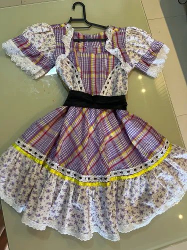 Lindo vestido de quadrilha.