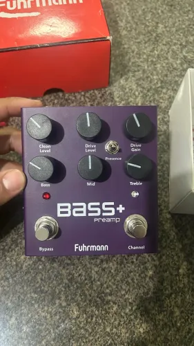 Pedal Bass+ Pré-Amp Fuhrmann