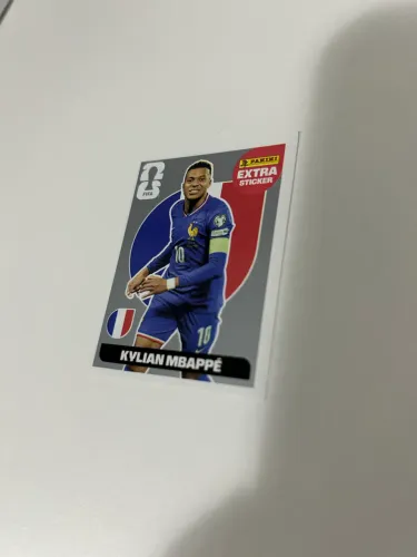Figurinha extra sticker Mbappe copa do mundo 2026