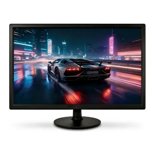 Monitor Weyon 19 Polegadas LED HD HDMI VGA Bivolt Preto Para PC Computador DVR Home Office