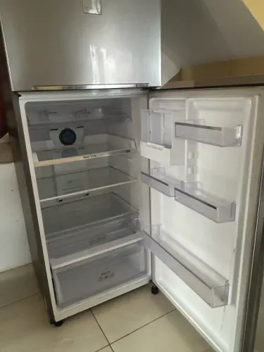 Geladeira Samsung inverter painel digital