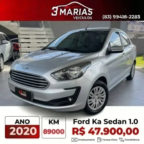 Ford KA+ Sedan 1.0 Tivct Flex 4P 2020