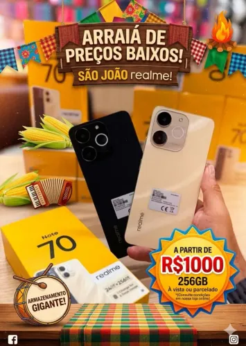 Promoção são João aparelhos novos lacrados!!