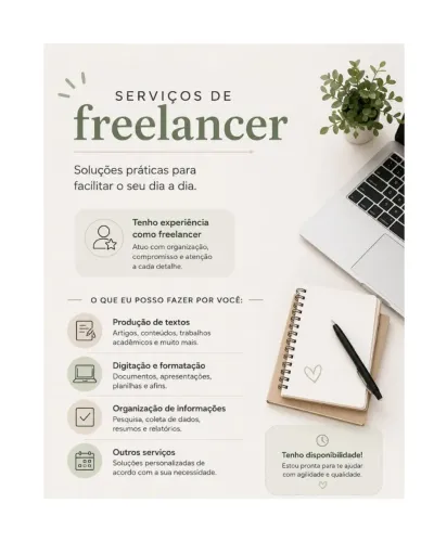 Freelancer (não é vaga)