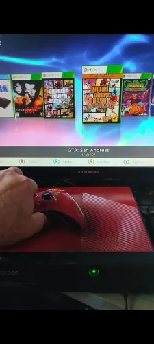 Xbox 360 vermelho