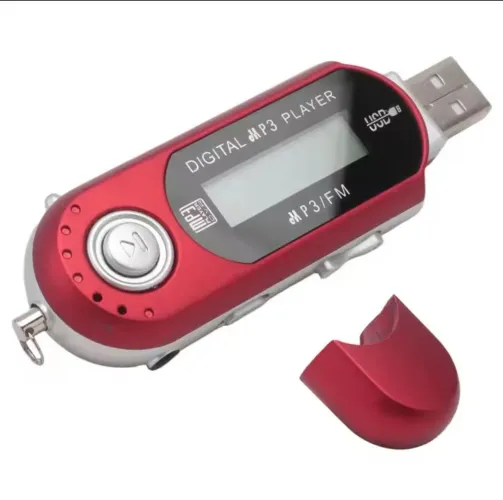 Mini Reprodutor de MP3 USB de 32GB Portátil com fone