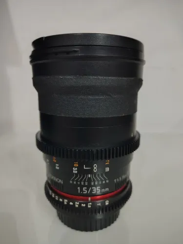 Lente rokinon cine 35mm