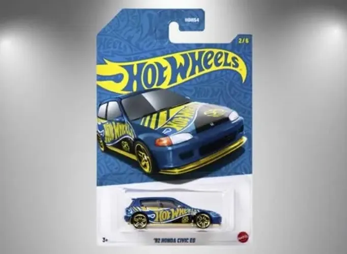 Hot Wheels - '92 Honda Civic EG - Aniversário 58 Anos - JKX82