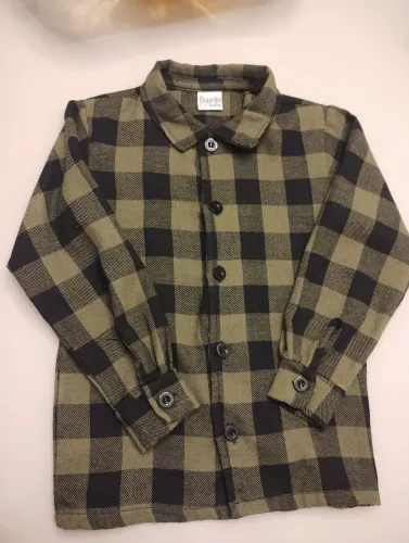 Camisa xadrez infantil
