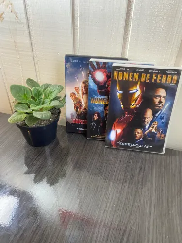 DVDs trilogia ?Homem de Ferro?