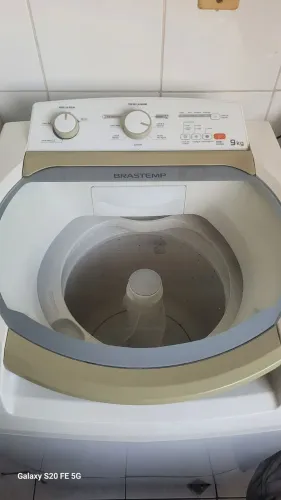Máquina de lavar 9 quilos Brastemp