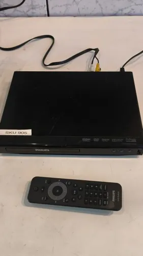 DVD PLAYER PHILIPS DVP -2850X - usb -COM CONTROLE REMOTO  USADO