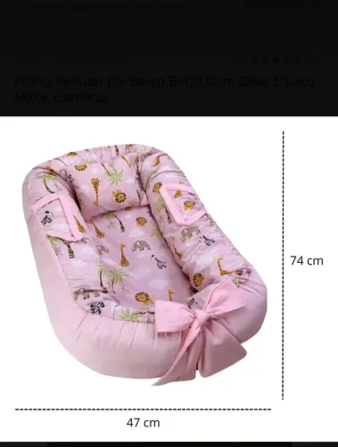 Ninho redutor de berço 