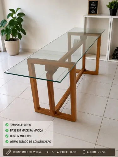 Mesa de vidro