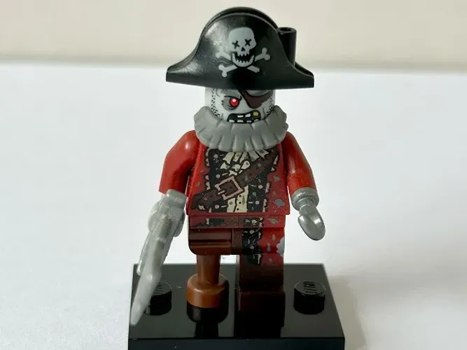 LEGO Minifigures Series 14 Monsters  Zombie Pirate Captain - col212
