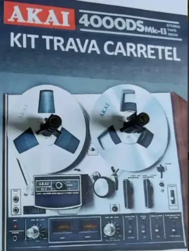 Trava Akai 4000 Ds Mk Ii 2 Peças Gravador De Rolo Perfeitas