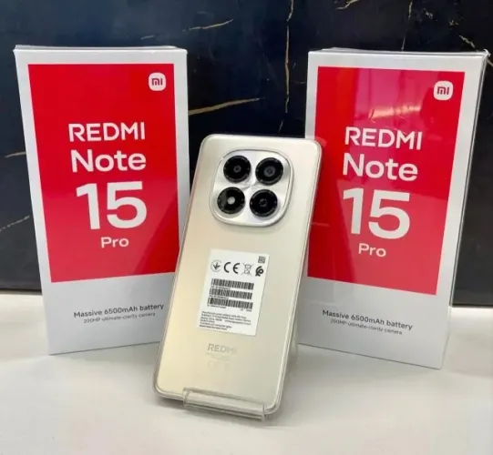 XIAOMI REDMI NOTE 15 PRO 4G 256GB/8GB RAM - APARELHO NOVO
