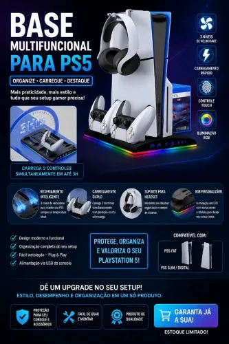 Base carregamento ps5
