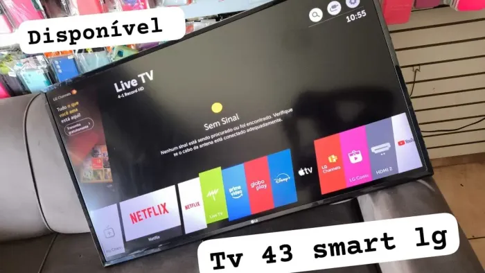 Tv smart 43 disponível