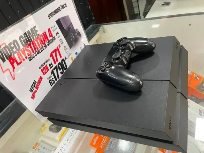 Playstation 4 PS4 COM PLACA TERMICA NOVA REVISADO E COM GARANTIA