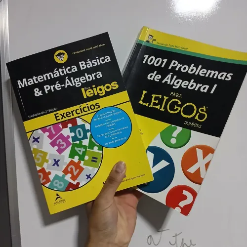 1001 problemas de algebra & Exercícios de Matemática Básica para Leigos
