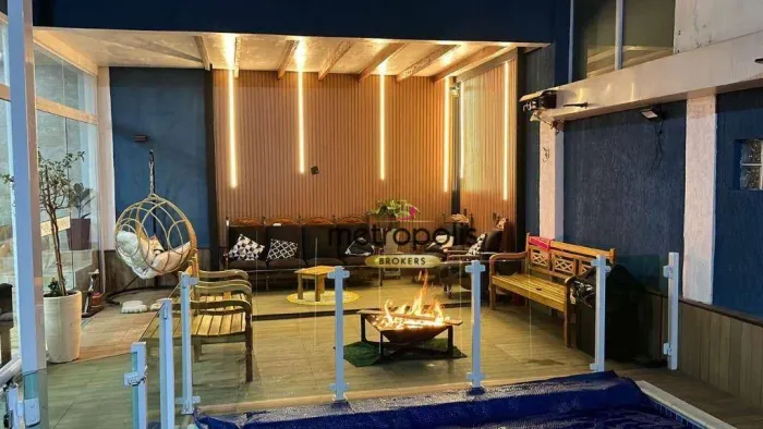 Sobrado com 4 dormitórios à venda, 368 m² por R$ 1.280.000,00 - Utinga - Santo André/SP