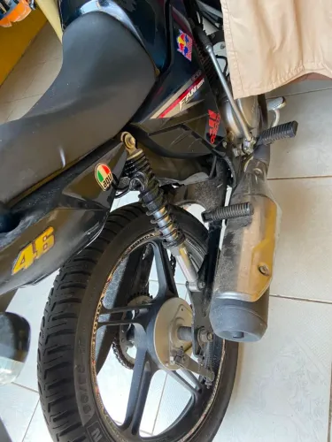 Moto 125 Honda cg preta fan