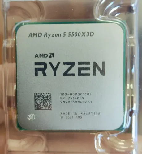 Processador AMD Ryzen 5 5500X3D AM4 (Novo)