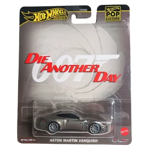 Hot Wheels Premium Aston Martin Vanquish 007 James Bond Die Another Day Pop Culture