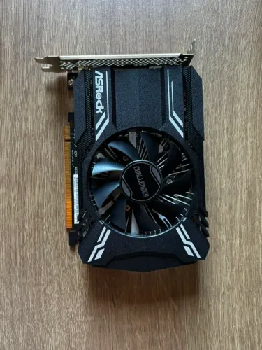 Placa de Vídeo RX 6400, Asrock, Seminova