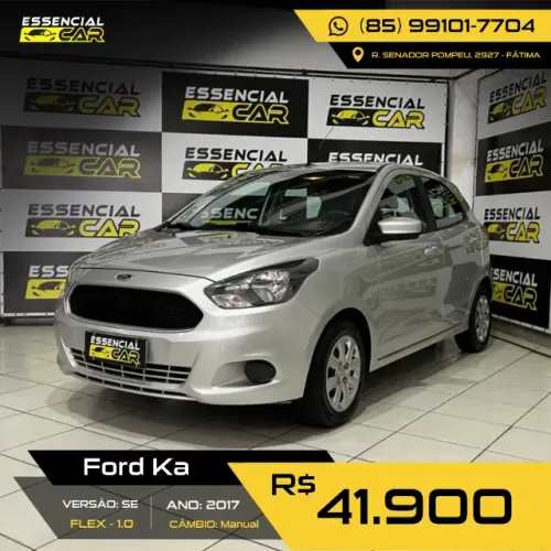 Ford KA 1.0 Se/se Plus Tivct Flex 5P 2017