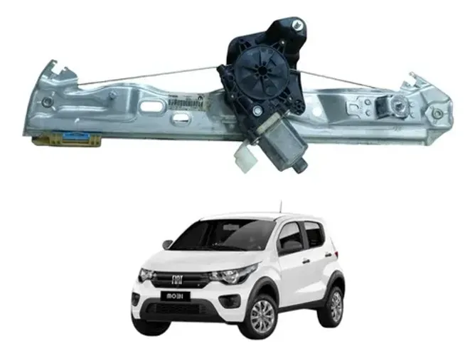 Máquina Vidro Eletrico Dianteira Direita Fiat Mobi 2017-2024