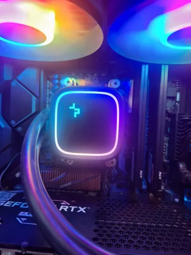 Water Cooler DeepCool Gammaxx LE500, 240mm, Preto, R-LE500-BKLNMC-G-1