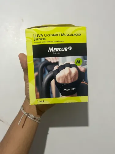 Luva Mercur esporte, preto