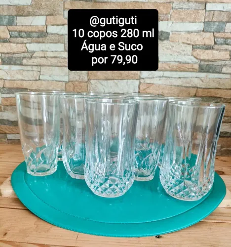 Taça Copos caneca jarra  por 125,00