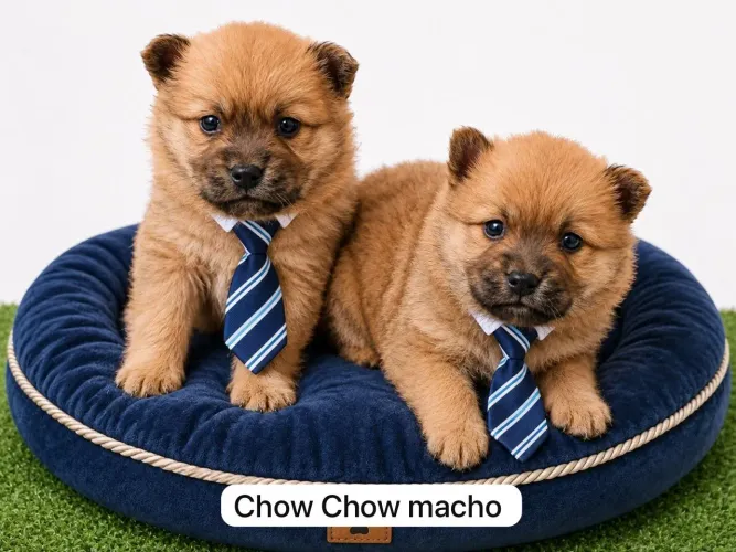 Filhotes de Chow Chow macho Encantadores Disponíveis Agora