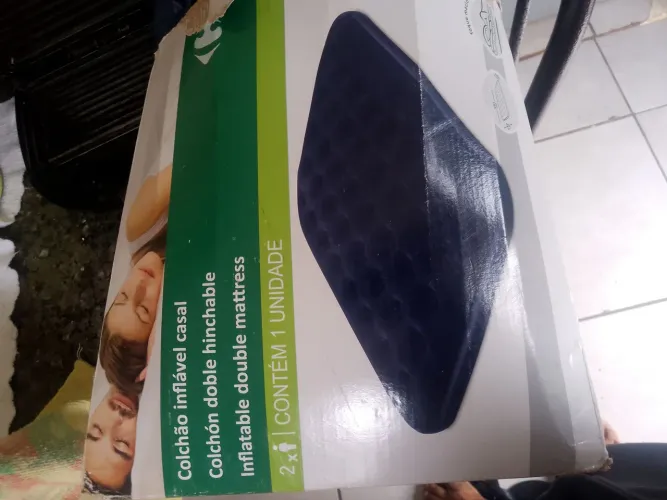 Cama inflável !!! até 180 reais aceito ,motivo viagem