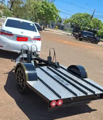 Carretinha para moto disponivel para locação