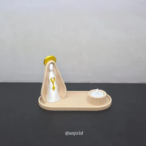 Porta terço Nossa Senhora - Maria